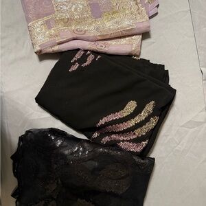 Elegant Black and Pink Dirac Set
